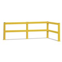 Lift out barrier rails - post only for twin rail