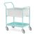 Medical records trolley with single open top