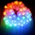 IRIS Zúzmara alakú 3cm/5m/több színű/50db LED-es/3xAA elemes fénydekoráció (314-09)