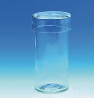 40mm Vaschetta in vetro con coperchio circolare