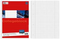 Kollegblock Format-X A4 80 Blatt mit Rand FORMAT-X 040480025