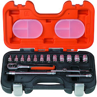 BAHCO S160 SOCKET SET 1/4IN S-BMC