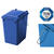 Kosz pojemnik do segregacji sortowania śmieci i odpadków - niebieski 10L