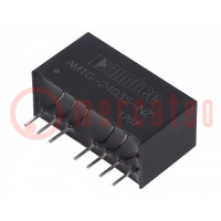 Converter: DC/DC; 1W; Uin: 18÷36V; Uout: 3.3VDC; Iout: 303mA; SIP8