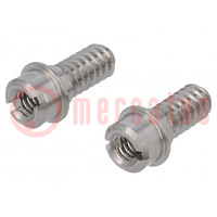 Threaded head screw; 0.50 Connector System,AMPLIMITE; 9.02mm