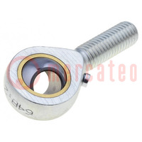 Ball joint; 20mm; M20; 1.5; right hand thread,outside