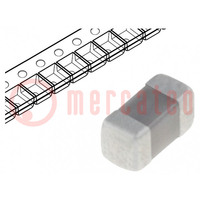 Capacitor: ceramic; MLCC; 10pF; 50V; C0G (NP0); ±2%; SMD; 0402