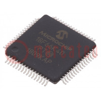 IC: PIC microcontroller; 64kB; 64MHz; I2C x2,LIN,SPI x2,UART x5
