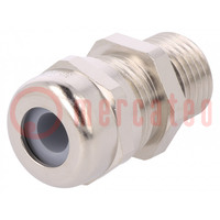 Cable gland; with long thread; M16; 1.5; IP68; brass