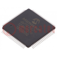 IC: microcontrollore dsPIC; 128kB; 20kBSRAM; TQFP80; 3÷3,6VDC