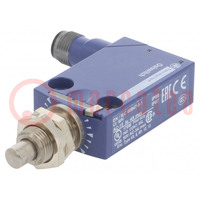 Limit switch; pin plunger Ø7mm and additional fixation; 6A