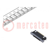 Connector: FFC/FPC; horizontal; PIN: 12; bottom contacts,ZIF; SMT