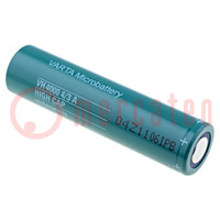 Re-battery: Ni-MH; 4/3A; 1.2V; 3800mAh