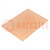 Laminate; FR4,epoxy resin; 2.4mm; L: 100mm; W: 75mm; Coating: copper