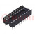 Socket: integrated circuits; DIP18; 7.62mm; THT; Pitch: 2.54mm