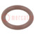 O-ring gasket; FPM; Thk: 2mm; Øint: 10mm; brown; -20÷200°C