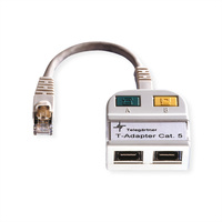 TELEGÄRTNER T-Adapter, Ausgang auf 10Base-T/ISDN