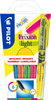 Marker FriXion Light Soft, radierbare Tinte, umweltfreundlich, 4.0mm (M), 6er Set