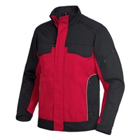 Arbeitsjacke ERNST Größe XS rot-schwarz