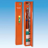 Verbandschrank SAFE staubdichte Aufbewahrung mit Füllung, orange, 30cmx200cmx20cm