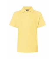 James & Nicholson Poloshirt Kinder JN070K Gr. 158/164 light-yellow