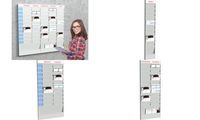 PAPERFLOW Wand-Büroplaner 20 Fächer, A4, Grundelement, grau (74600136)