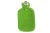 Detailbild - Wärmflasche aus Gummi, 2,0 l, Fleecebezüge, grün