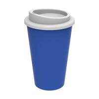 Artikelbild Coffee mug "Premium", standard-blue PP/white