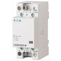 EATON Z-SCH230/40-22 CONTACTEUR DINSTALLATION TENSION NOMINALE: 230 V, 240 V COURANT DE COMMUTATION (MAX.): 40 A 2 NO (T), 2 NF