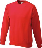 Sweatshirt, Größe L, feuerrot