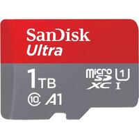 SD MicroSD Card 1TB SanDisk Ultra Class 10 inkl. Adapter