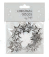 Inge‘s Christmas Decor 700000041 Christbaumschmuck Spezifisches Weihnachtsornament Silber