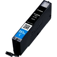 Canon CLI-551XLC tintapatron 1 dB Eredeti Nagy (XL) kapacitású Fotó cián