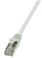 LogiLink Cat.6 U/UTP, 10m câble de réseau Gris Cat6 U/UTP (UTP)
