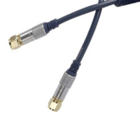 shiverpeaks 80093-SPP coax-kabel 2,5 m F Blauw