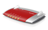 AVM FRITZ!Box 4040 WLAN-Router Gigabit Ethernet Dual-Band (2,4 GHz/5 GHz) Rot, Silber