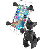 RAM Mounts X-Grip Phone Mount with Tough-Claw Small Clamp Base