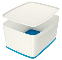 Leitz MyBox Zasobnik na rzeczy Prostokątny Kopolimer akrylonitrylo-butadieno-styrenowy (ABS) Niebieski, Biały