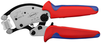 Knipex Twistor16 Crimpwerkzeug Schwarz, Blau, Rot, Silber