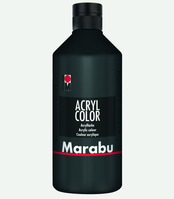 Marabu 12010075073 acrielverf 500 ml Zwart Koker