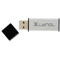 xlyne Alu 2GB unidad flash USB USB tipo A 2.0 Aluminio, Plata