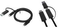 Microconnect USB3.1CCA1 USB Kabel 1 m USB 3.2 Gen 1 (3.1 Gen 1) USB C Schwarz