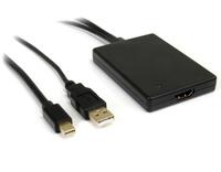 Adaptateur Mini DisplayPort vers HDMI avec audio USB