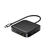 HYPER HD583-GL Notebook-Dockingstation & Portreplikator Andocken USB 3.2 Gen 1 (3.1 Gen 1) Type-C Schwarz