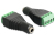 DeLOCK 65457 tussenstuk voor kabels 3.5mm 4pin Zwart, Groen