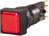 Eaton Q18LF-RT/WB indicador de luz para alarma 250 V Rojo