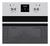 New-Pol NWH65HGX horno 69 L 2600 W Negro, Acero inoxidable