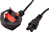VALUE 19.99.2016 kabel zasilające Czarny 1,8 m BS 1363 IEC 320