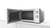 Bosch Serie 2 FFL020MW0C Mikrowelle Arbeitsplatte Solo-Mikrowelle 20 l 800 W Weiß