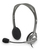 Logitech H110 Zestaw słuchawkowy Przewodowa Opaska na głowę Biuro/centrum telefoniczne Czarny, Srebrny